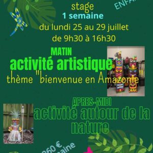 stage bienvenue en Amazonie